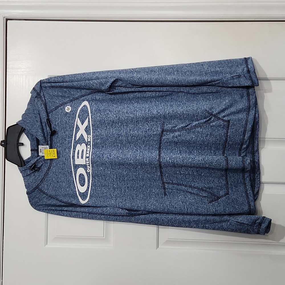 NWT UNISEX Outer Banx 2 Piece Set Hooded Moisture Wicking Shirt And Pants Size M